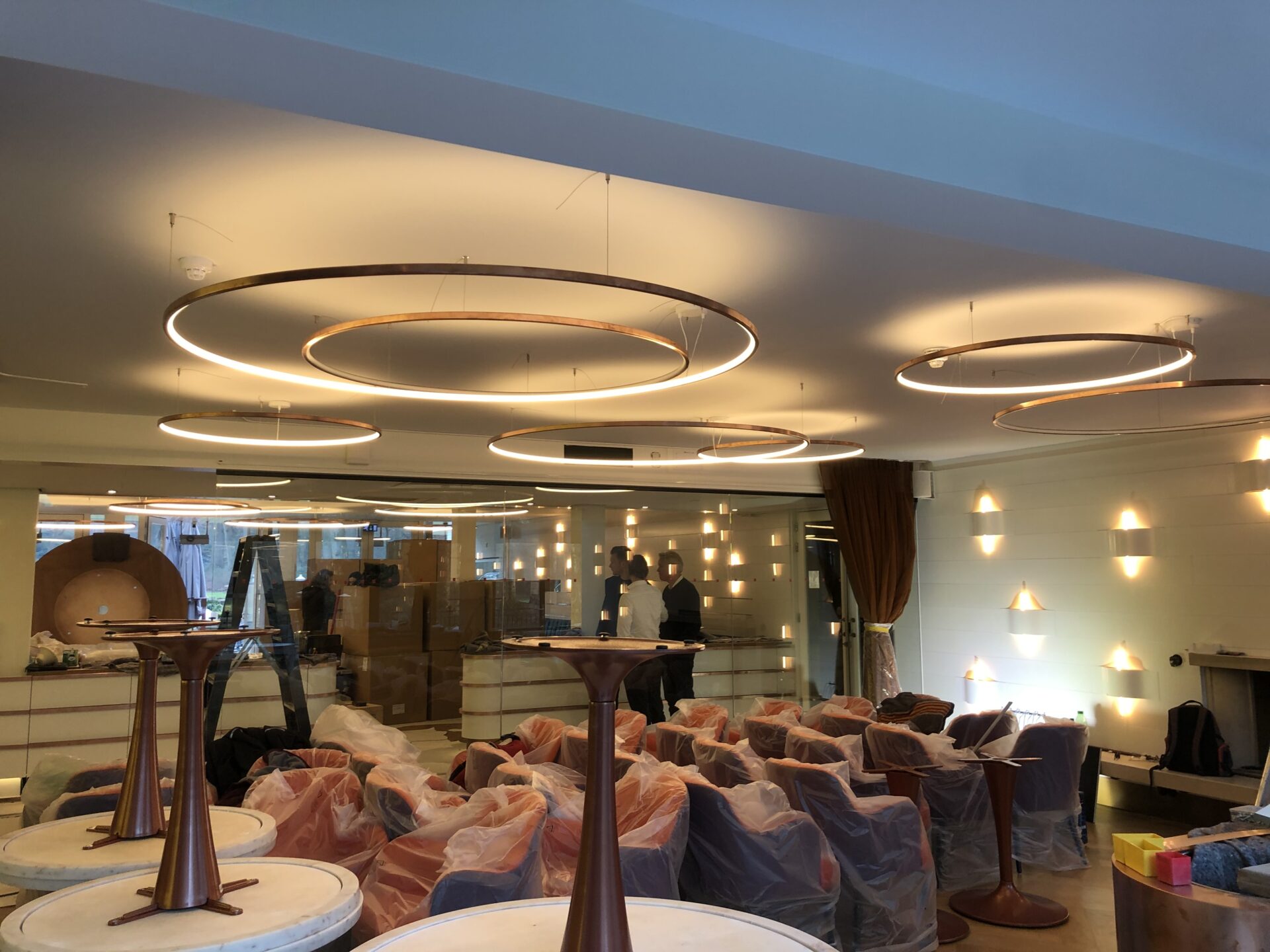 Koper profiel voor lampen